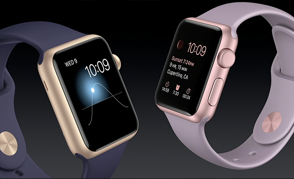 Apple Watch Sport kultainen ruusukulta