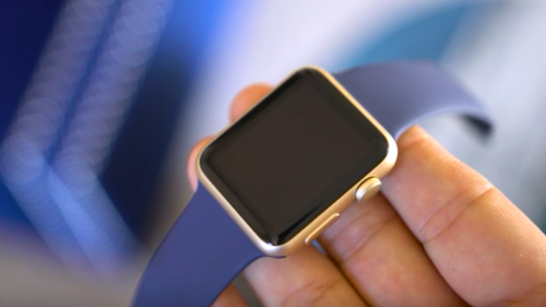 Apple Watch Gold vs Apple Watch Sport Gold 1