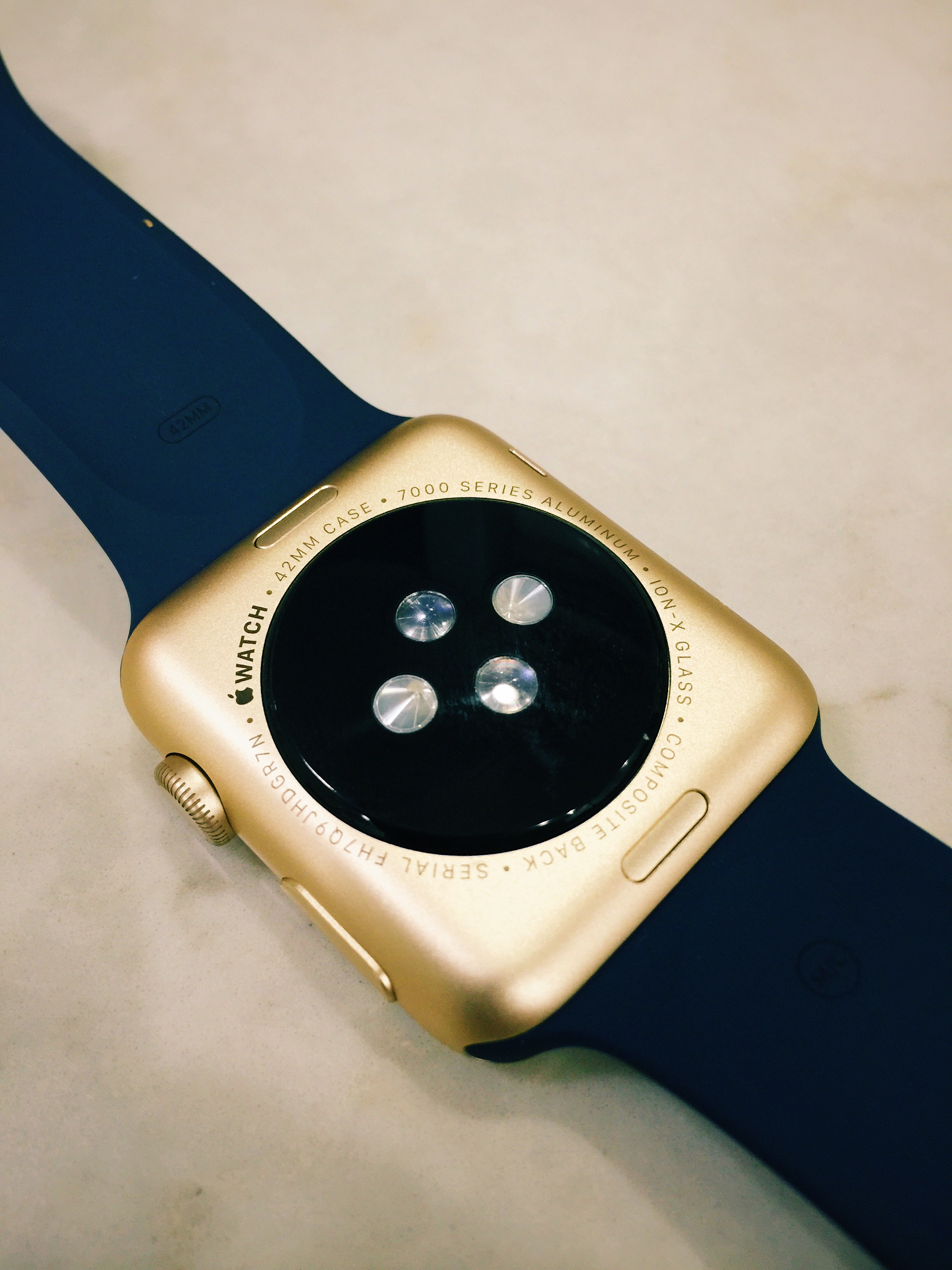 Gold Apple Watch 2