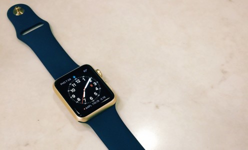 Apple Watch auriu