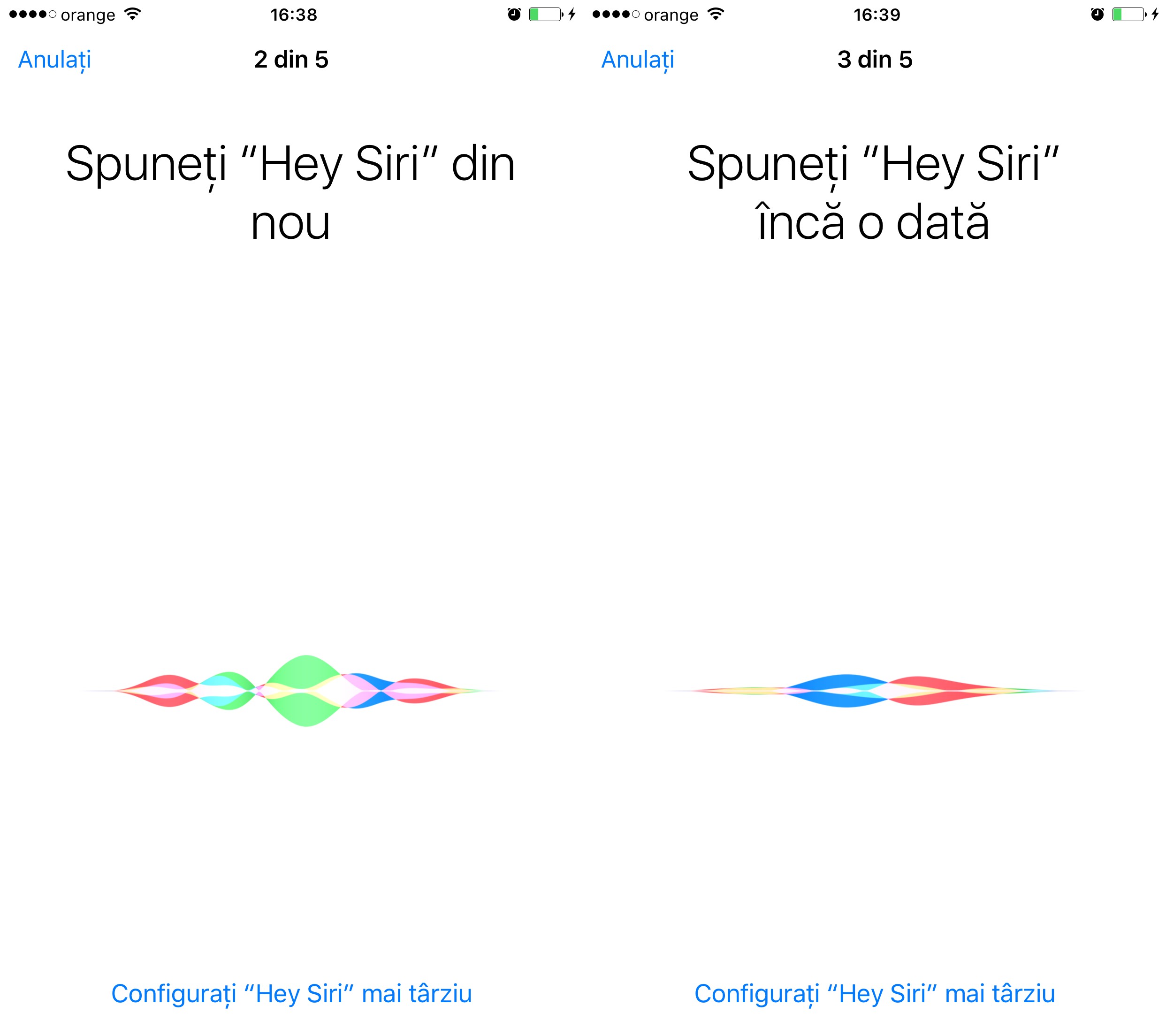 Configurare Hey Siri iOS 9 1