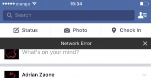 Facebook si è bloccato