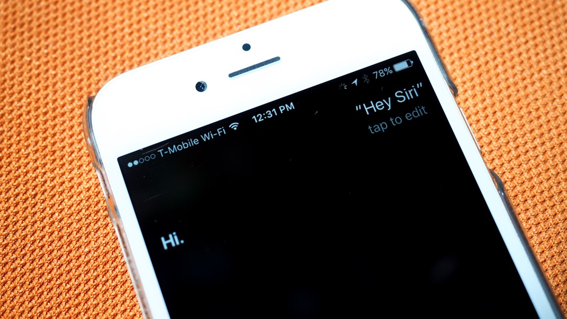 Hé Siri, luistert naar iPhone 6S