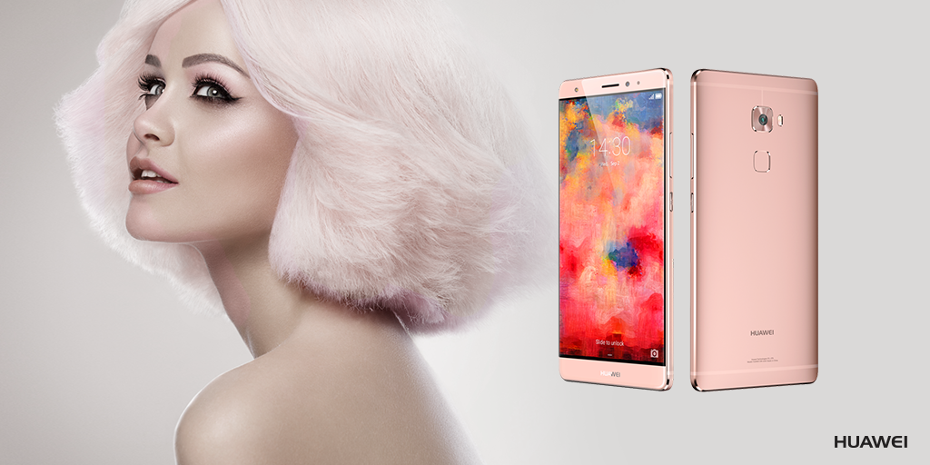 Huawei rosé goud