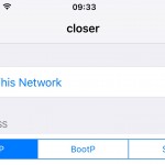 Réseau WiFi Ingora iOS 9