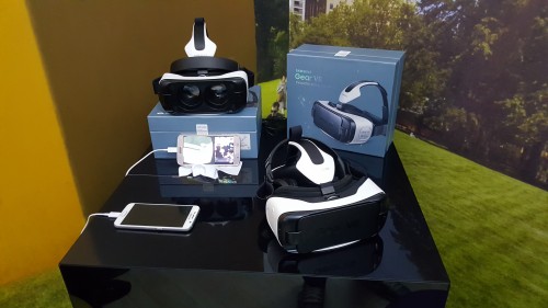 Oranje Samsung Gear VR