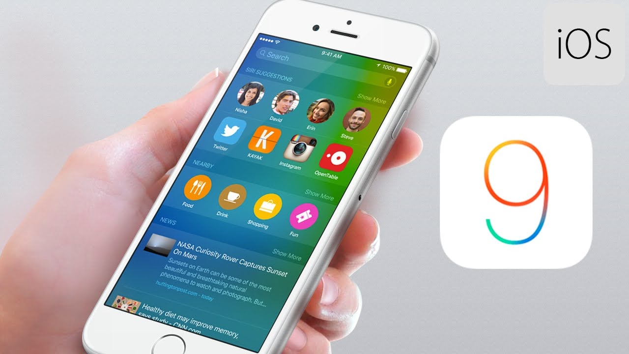 Probleme dupa instalarea iOS 9