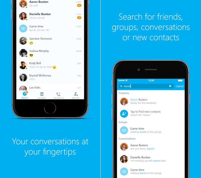 Skype 6.0 ny design