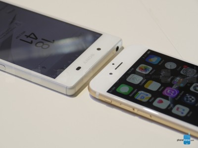 Sony Xperia Z5 vs iPhone 6 3