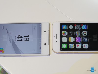 Sony Xperia Z5 vs iPhone 6 5