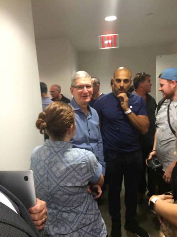 Tim Cook Apple Store de New York 1