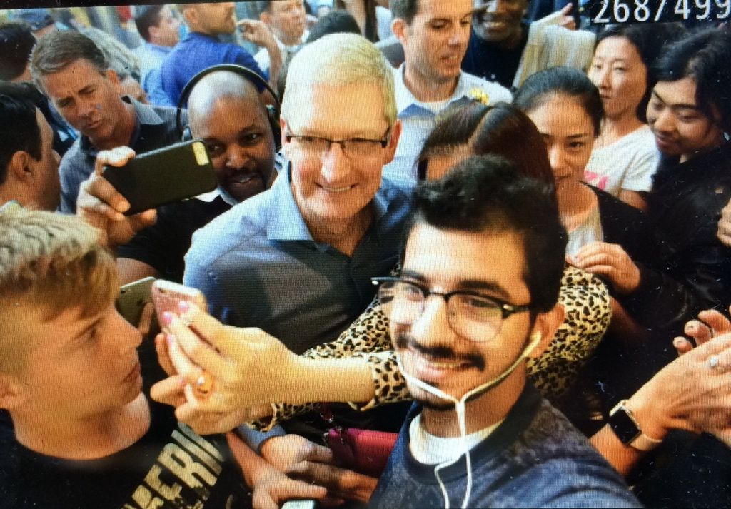 Tim Cook Apple Store de New York 3