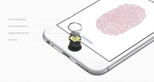 Tocca l'ID dell'iPhone 6S