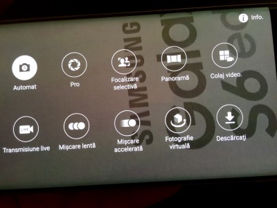 Aplicación de cámara Samsung Galaxy S6 Edge+