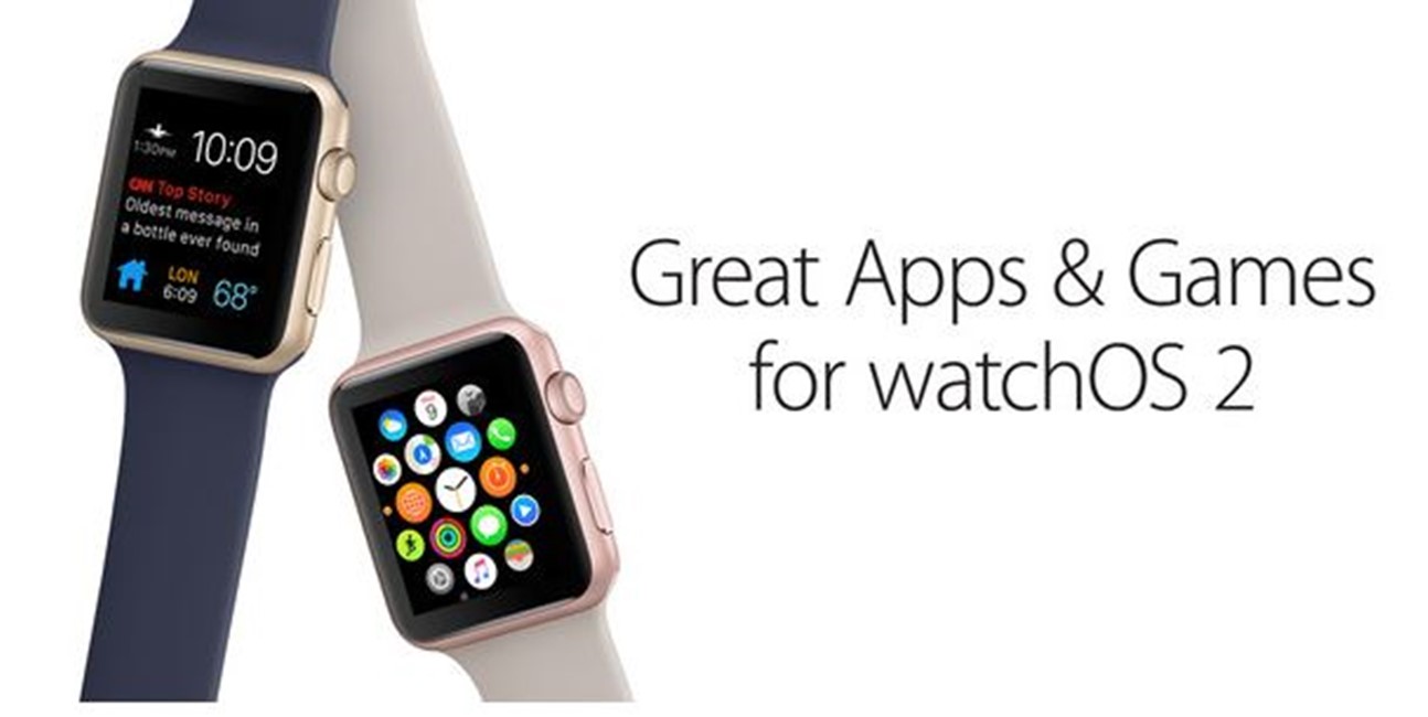 watchOS 2 apps og spil