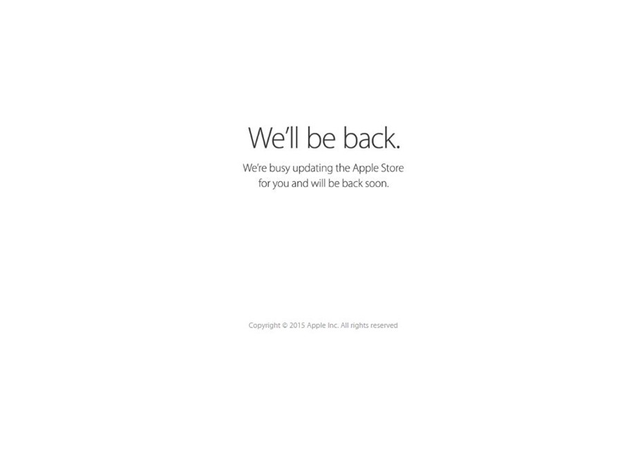 Apple Store stängd