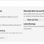 back up iOS 9 iPhone