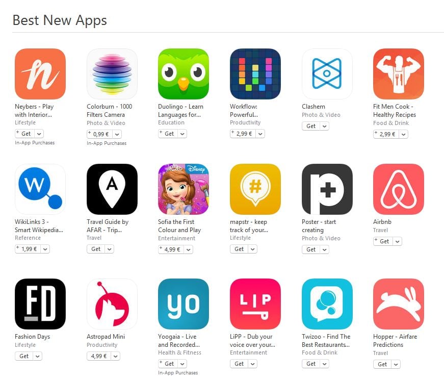 bedste nye apps de bedste nye applikationer