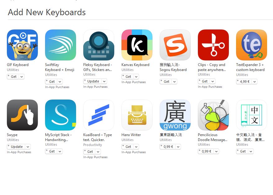 Los mejores teclados iOS 8 de terceros