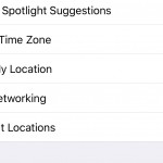 désactiver le réseau WiFi iOS 9