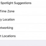 dezactivare WiFi networking iOS 9