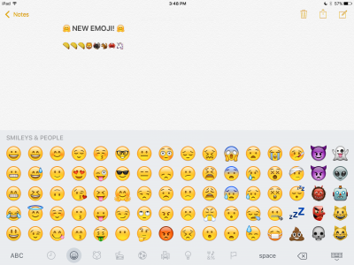 emoji iOS 9.1
