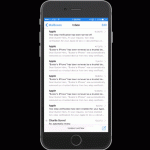fonctionnalités exceptionnelles iPhone 6S aperçu e-mail