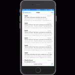 functii grozave iPhone 6S peek email