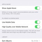 Bibliothèque musicale iCloud activée Roumanie