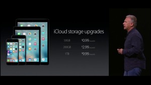 iCloud price reduction