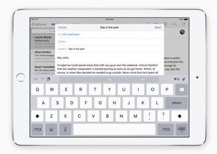 iOS 9 QuickType