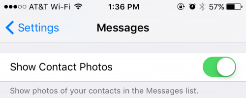 Image des contacts iOS 9.1 bêta 2