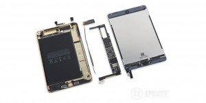 iPad Air 2 2 GB RAM, pieni akku, purkaminen