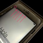iPhone 6S Plus problemer med baggrundsbelysning blødende skærm 1