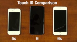 Touch ID di iPhone 6S rispetto a iPhone 5S e iPhone 6