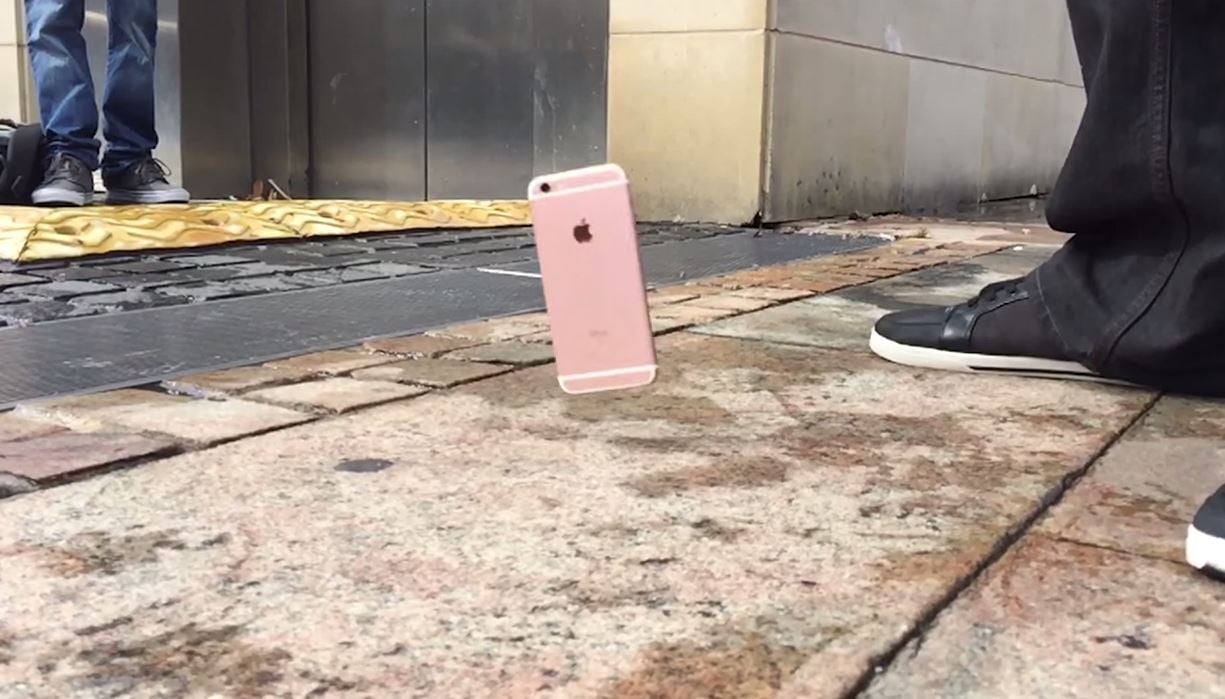 Prueba de resistencia a caídas del iPhone 6S