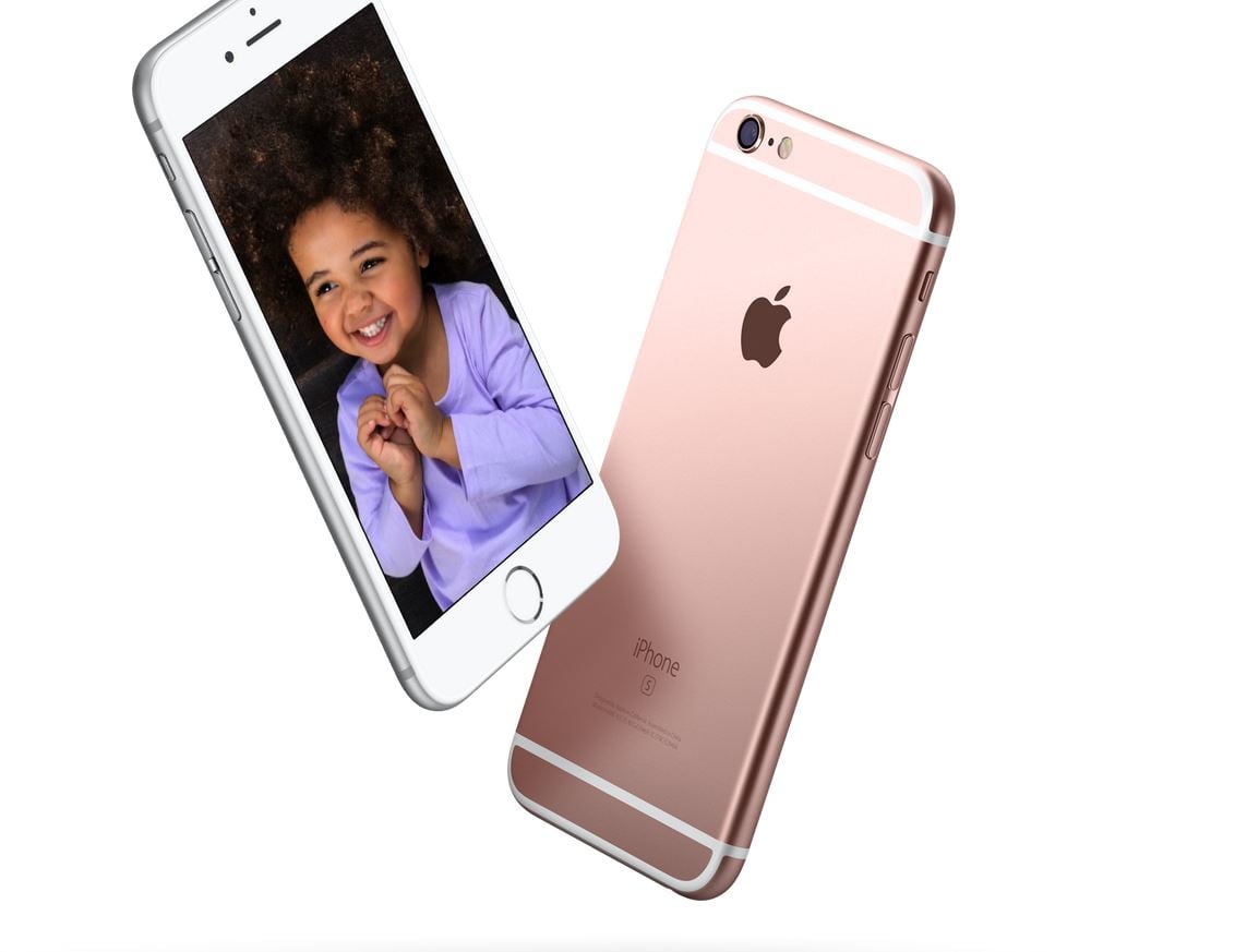 iPhone 6S w kolorze różowego złota 2
