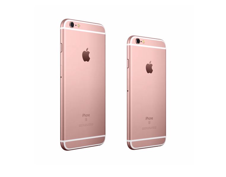 iPhone 6S w kolorze różowego złota 4