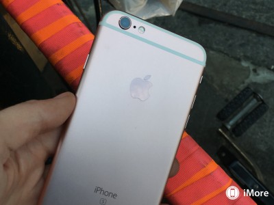 iPhone 6S rose gold poze roz 5