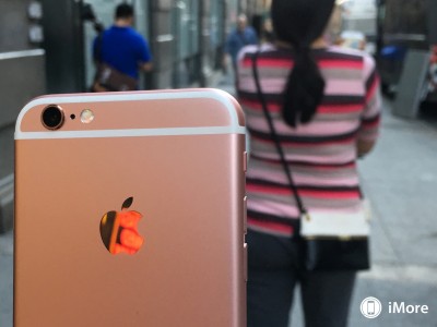 iPhone 6S rose gold poze roz 6