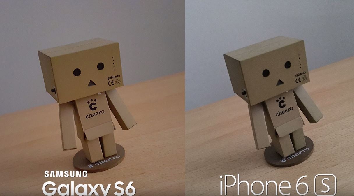 iPhone 6S vs Samsung Galaxy S6 camera comparison