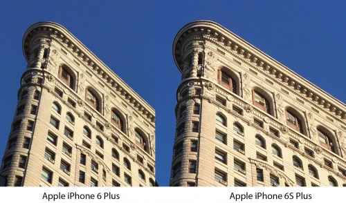 Comparaison des appareils photo iPhone 6S et iPhone 6 Plus