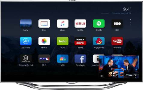 Schnittstelle Apple TV 4 Konzept 1