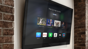 Interface conceptuelle Apple TV 4