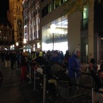 Colas de lanzamiento del iPhone 6s Apple Store Munich