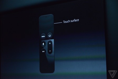 Telecomando touch dell'Apple TV 4