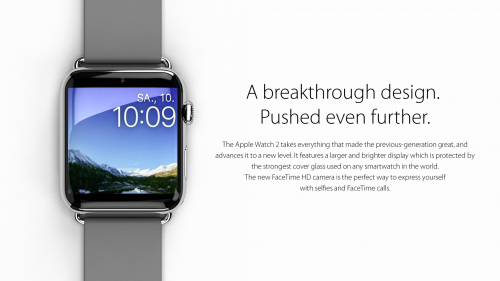 Apple Watch 2, notion 2