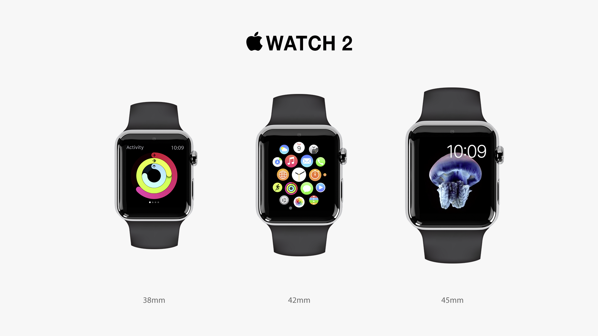 Konzept der Apple Watch 2