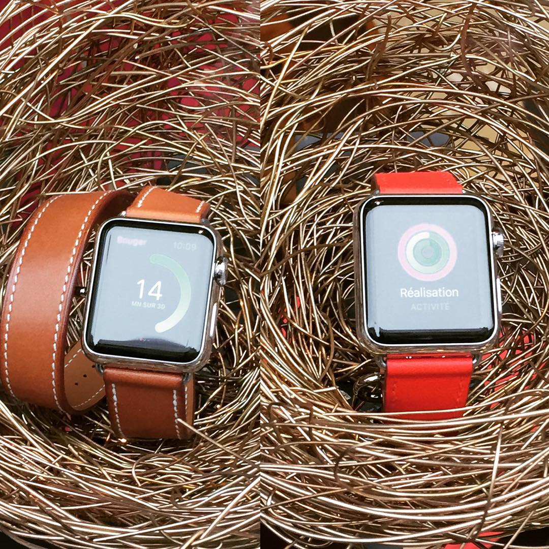 Ekstrawagancka premiera Apple Watch Hermes