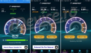 Skuffelse Digi Mobil 4G dækningshastighed